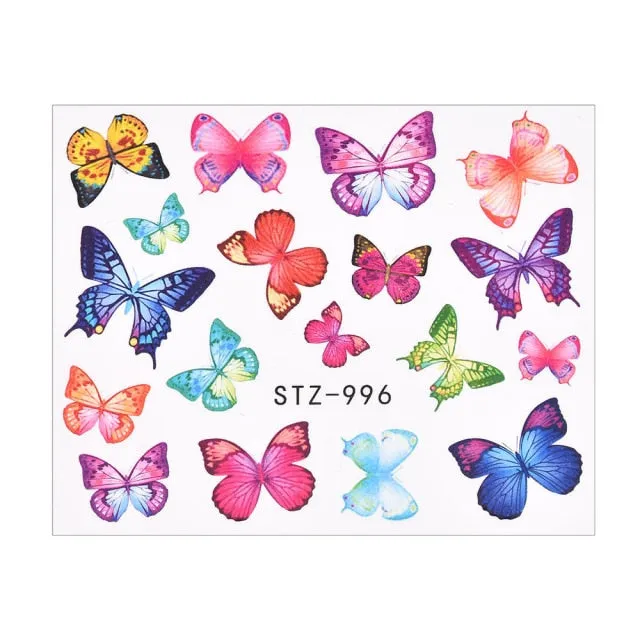 Water Nail Decal