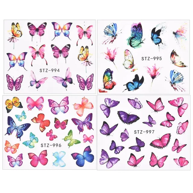 Water Nail Decal