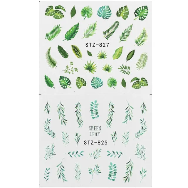 Water Nail Decal