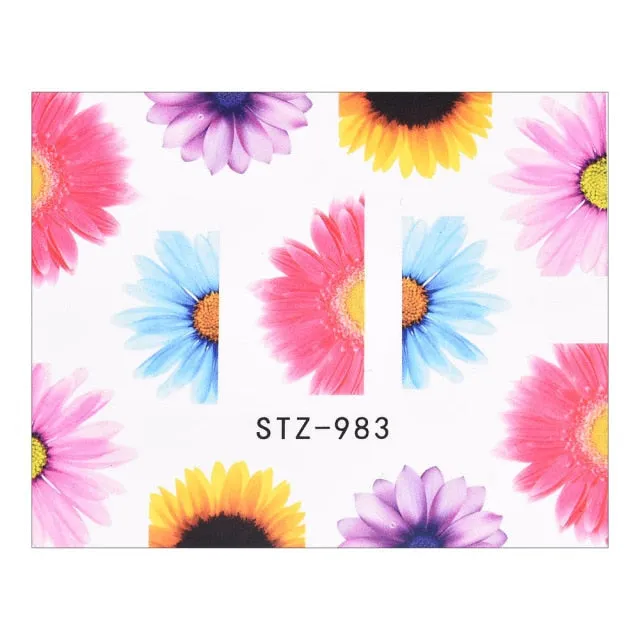 Water Nail Decal