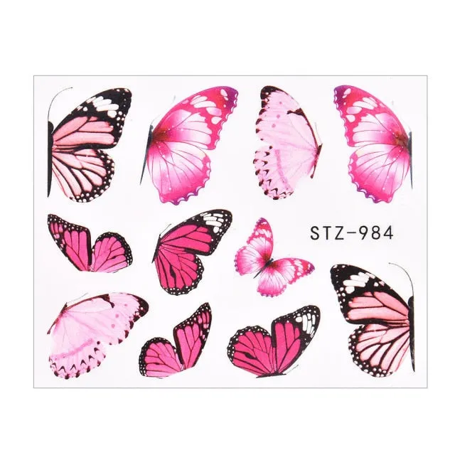 Water Nail Decal
