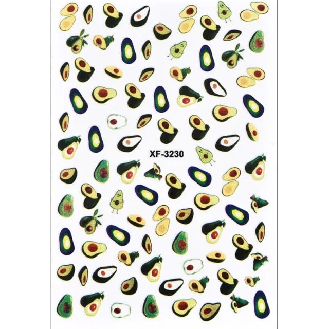 Water Nail Decal