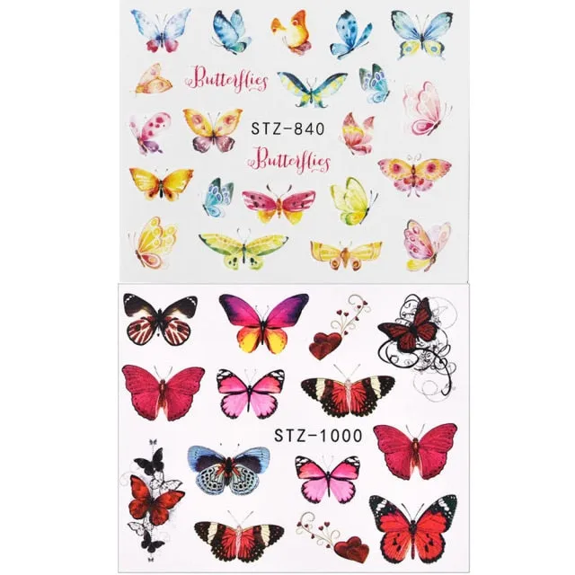 Water Nail Decal