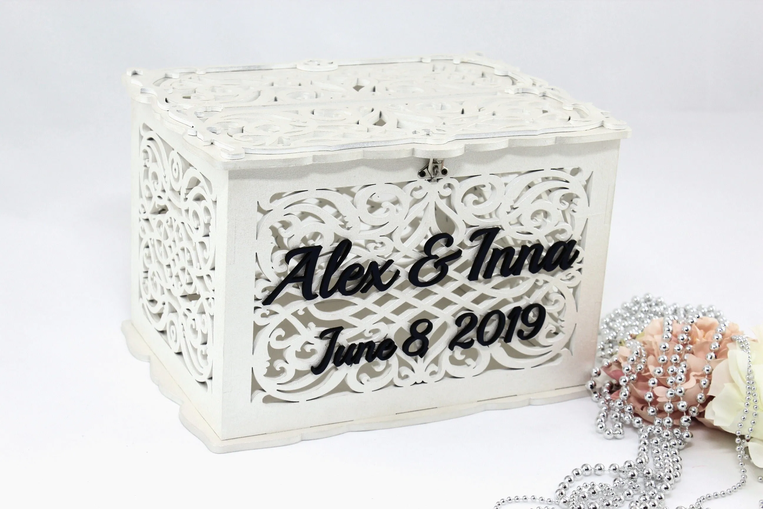 Wedding Card Box, Money Envelopes, Card Holder, Wooden Gift handmade