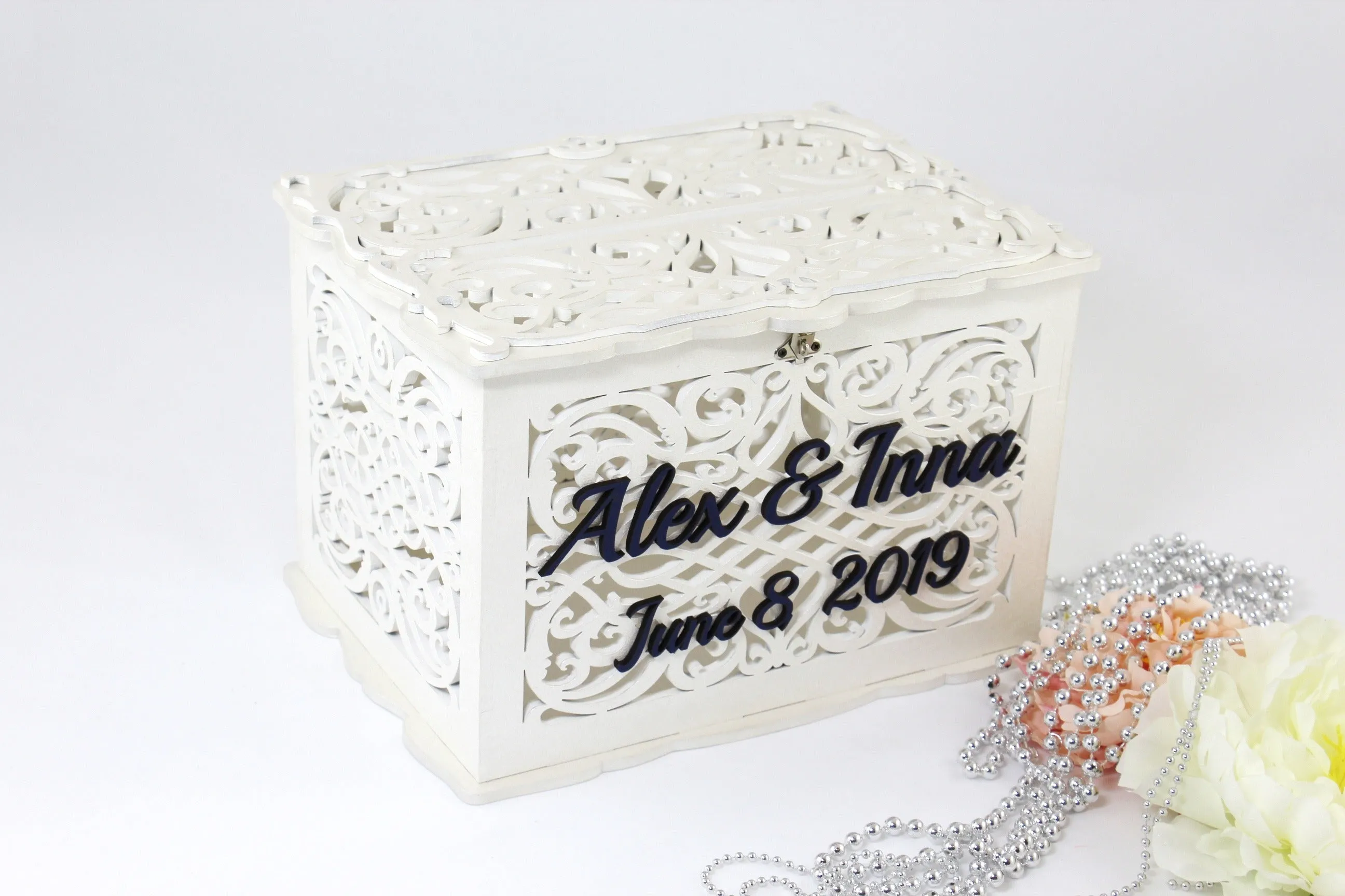 Wedding Card Box, Money Envelopes, Card Holder, Wooden Gift handmade