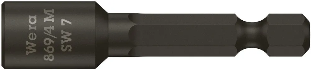 Wera 05060220001 869/4 M Nutsetters, magnetic, 7 x 65 mm