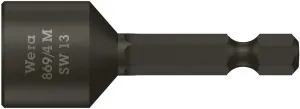 Wera 05060428001 869/4 M Nutsetters, magnetic, 13 x 50 mm