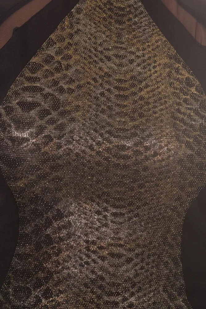 Wild Heart Shimmering Plus Size Dress
