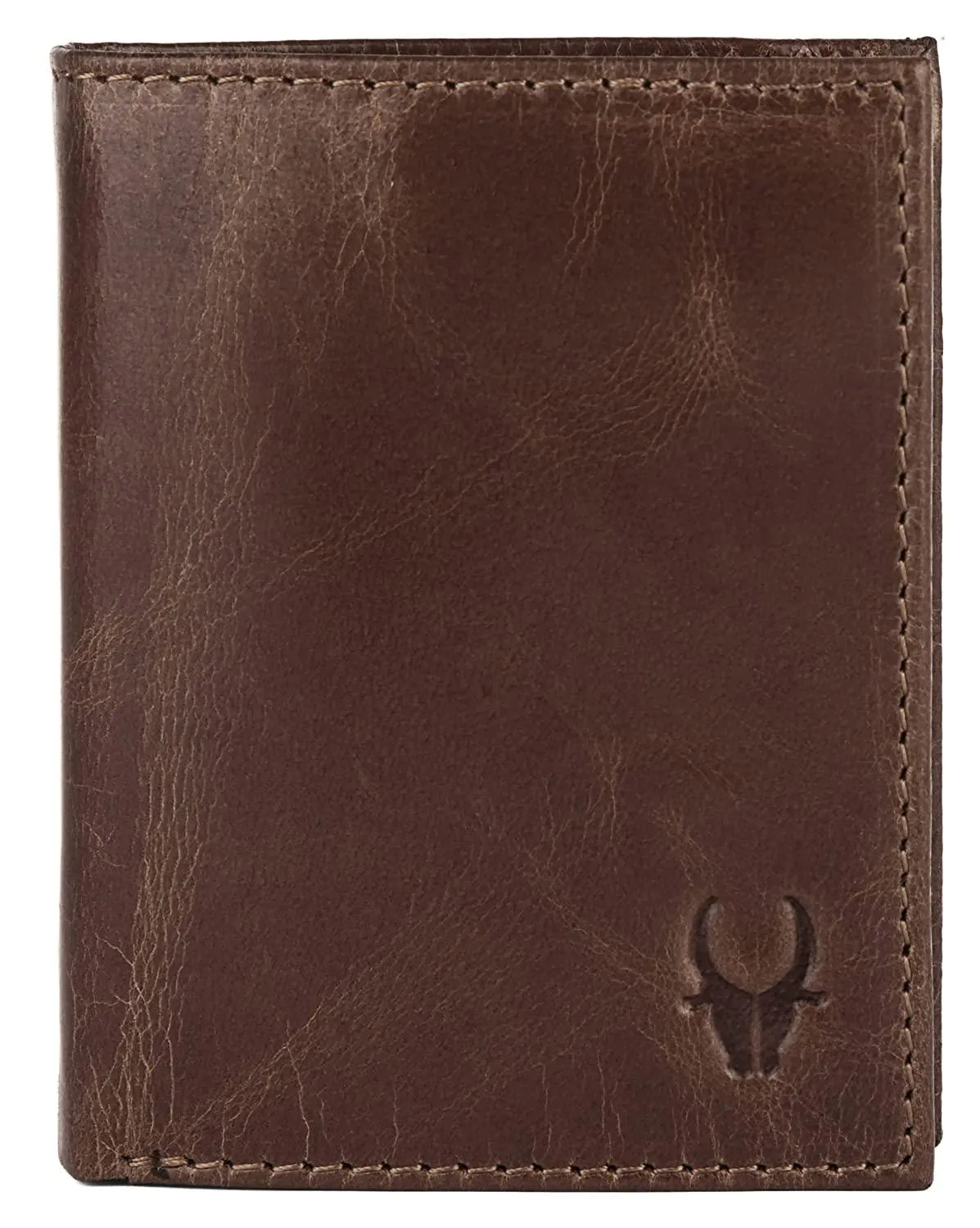 WILDHORN Top Grain Portrait Leather Wallet for Men | C-Clip Detachable Card Case I Credit & Debit Card Holder I RFID Blocking | Extra Capacity | Ultra Strong Stitching | | Gift for Him