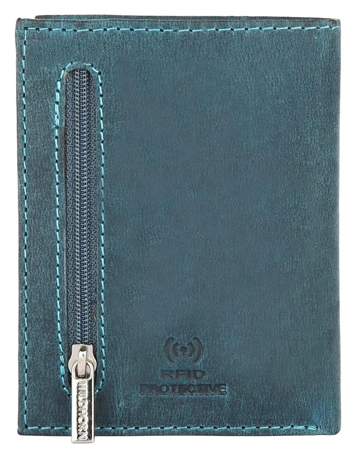 WILDHORN Top Grain Portrait Leather Wallet for Men | C-Clip Detachable Card Case I Credit & Debit Card Holder I RFID Blocking | Extra Capacity | Ultra Strong Stitching | | Gift for Him