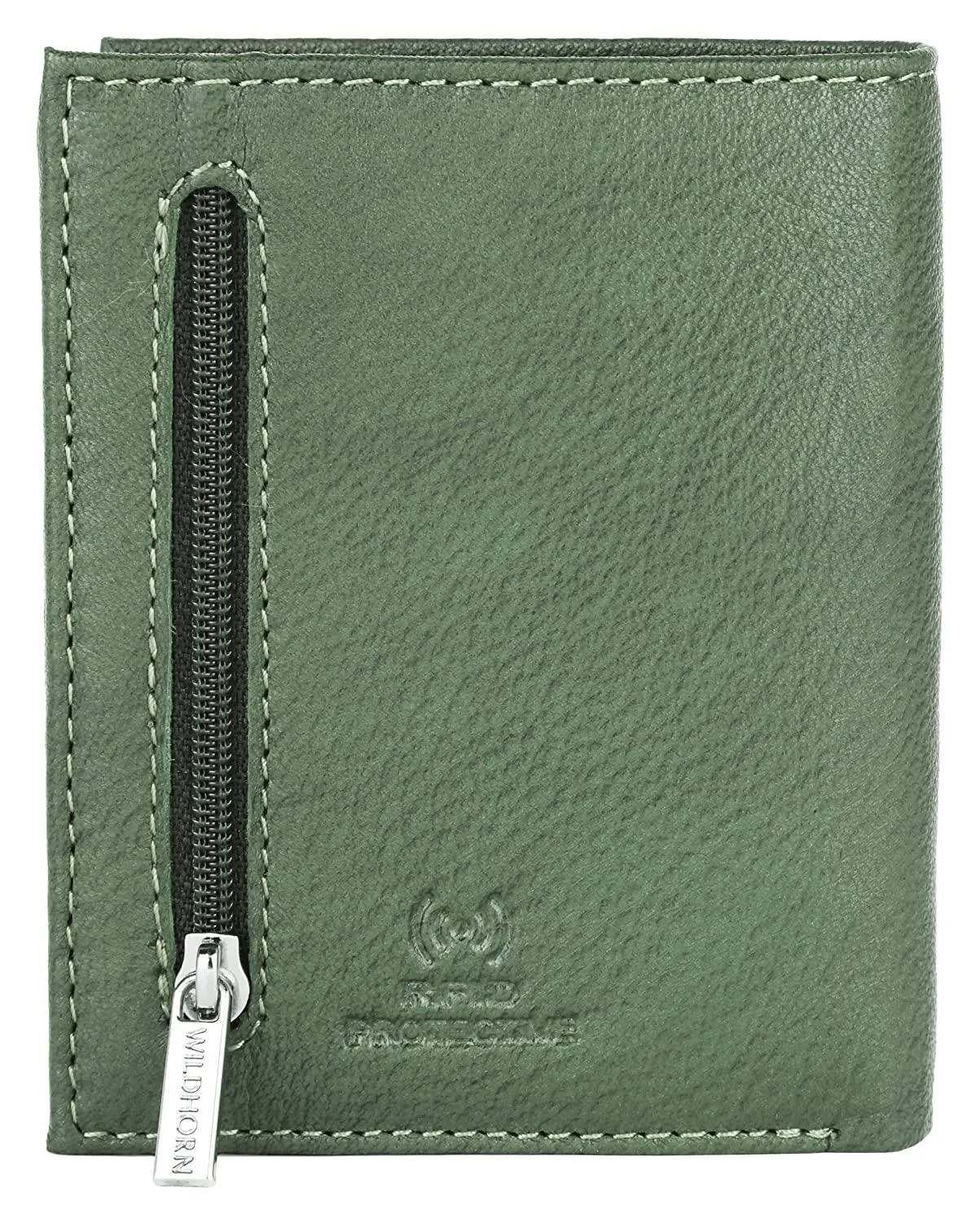 WILDHORN Top Grain Portrait Leather Wallet for Men | C-Clip Detachable Card Case I Credit & Debit Card Holder I RFID Blocking | Extra Capacity | Ultra Strong Stitching | | Gift for Him