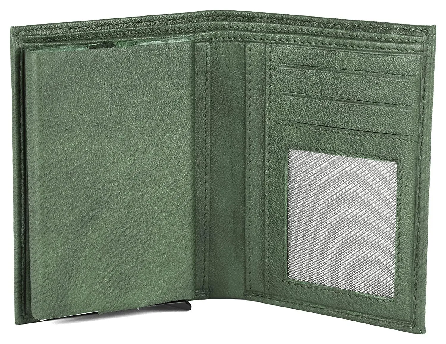 WILDHORN Top Grain Portrait Leather Wallet for Men | C-Clip Detachable Card Case I Credit & Debit Card Holder I RFID Blocking | Extra Capacity | Ultra Strong Stitching | | Gift for Him