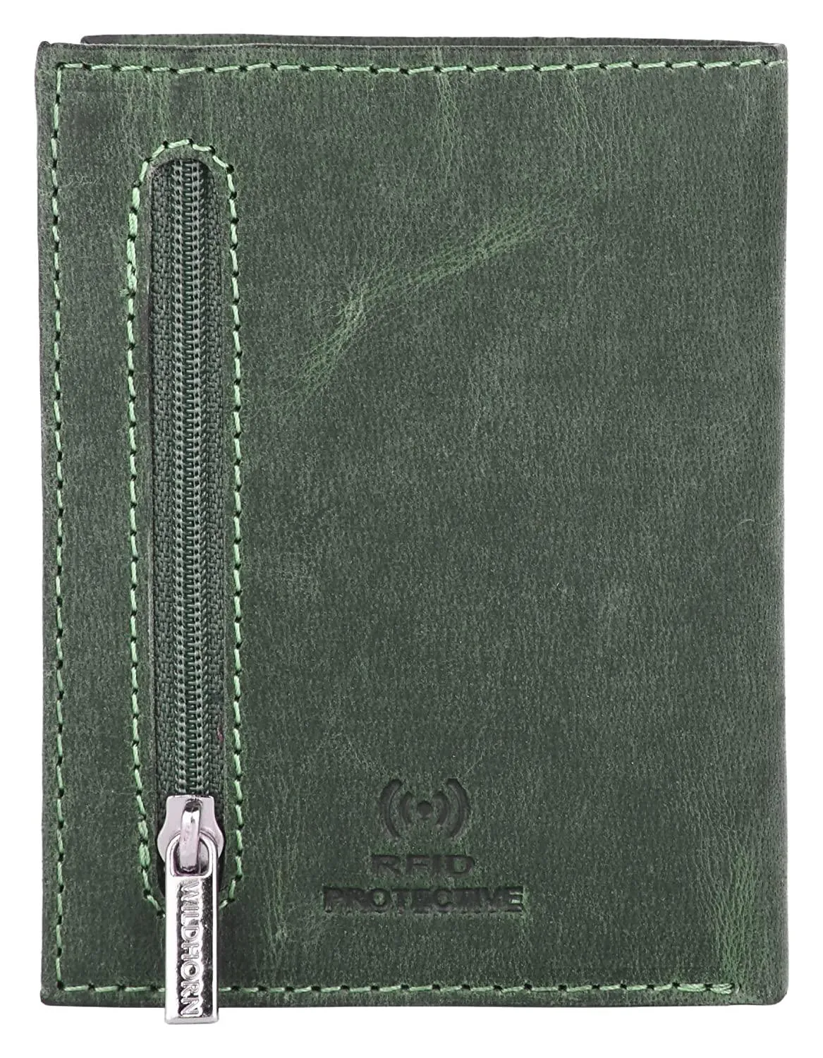 WILDHORN Top Grain Portrait Leather Wallet for Men | C-Clip Detachable Card Case I Credit & Debit Card Holder I RFID Blocking | Extra Capacity | Ultra Strong Stitching | | Gift for Him