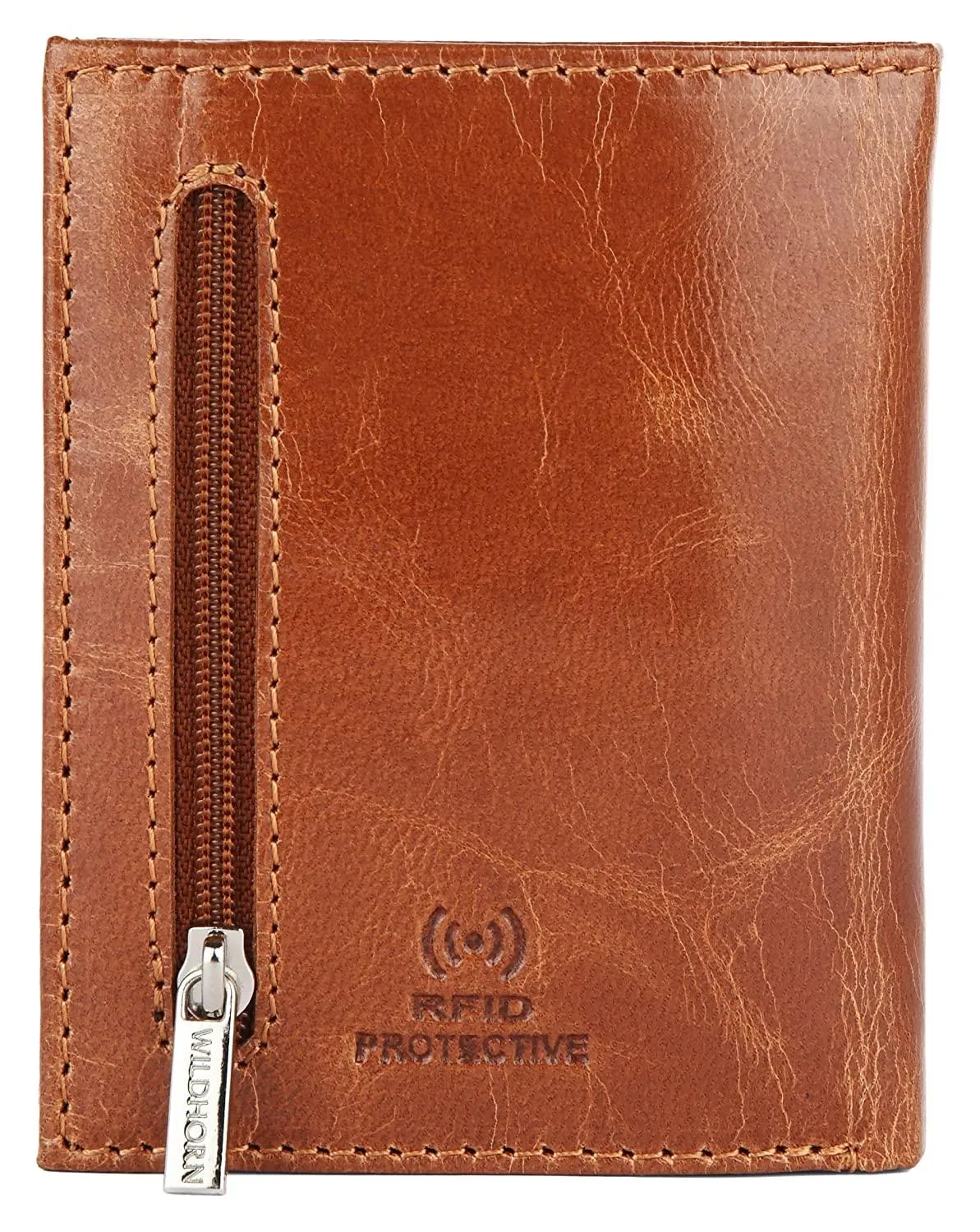 WILDHORN Top Grain Portrait Leather Wallet for Men | C-Clip Detachable Card Case I Credit & Debit Card Holder I RFID Blocking | Extra Capacity | Ultra Strong Stitching | | Gift for Him