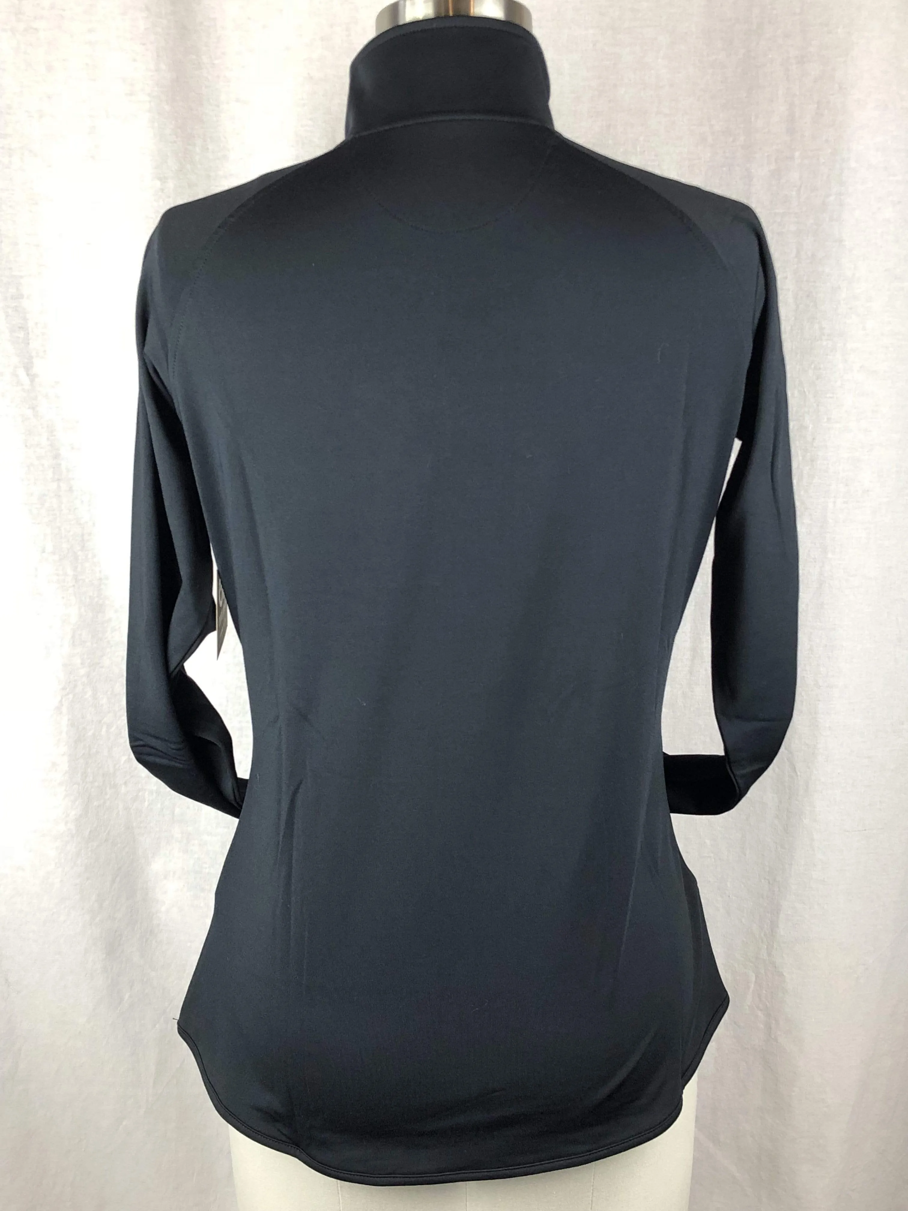 Women's Black 1/4 Zip Jacket