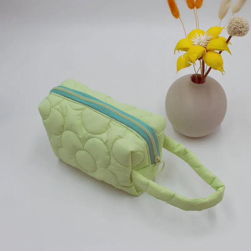 Women's Capacity Pencil Wash Portable Storage Candy Cosmetic Bags
