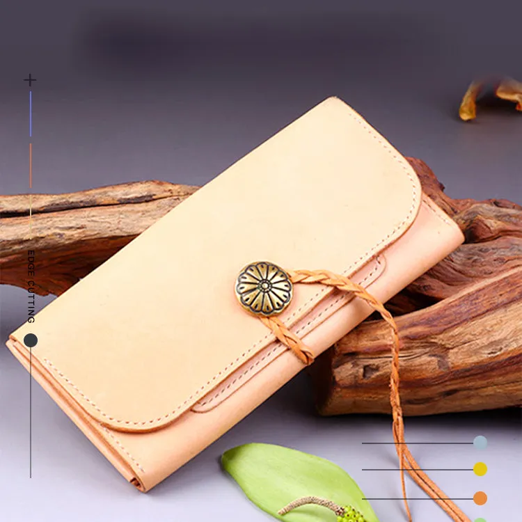 Womens Leather Pattern Leather Clutch Wallet Pattern Long Wallet Leather Craft Pattern Leather Templates