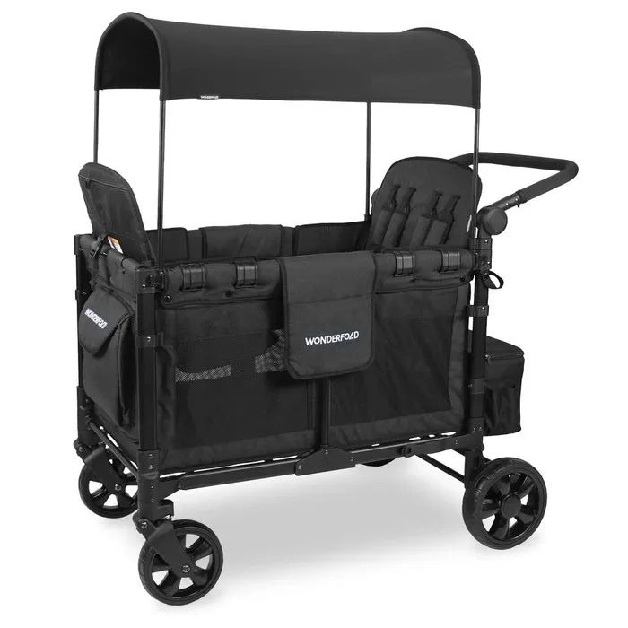 WonderFold W4 Elite Quad Stroller Wagon