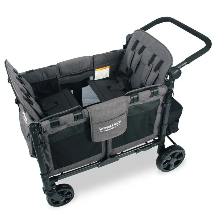 WonderFold W4 Elite Quad Stroller Wagon