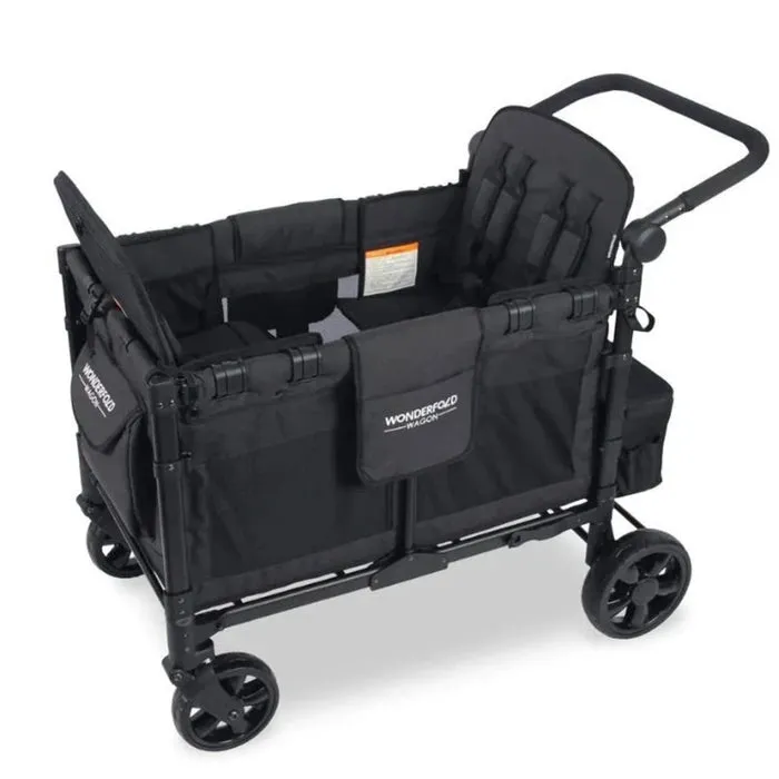 WonderFold W4 Elite Quad Stroller Wagon