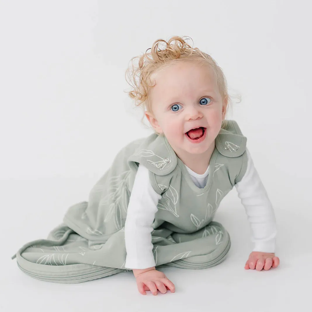 Woolino 4 Season Ultimate Merino Wool Baby Sleep Bag - Sage
