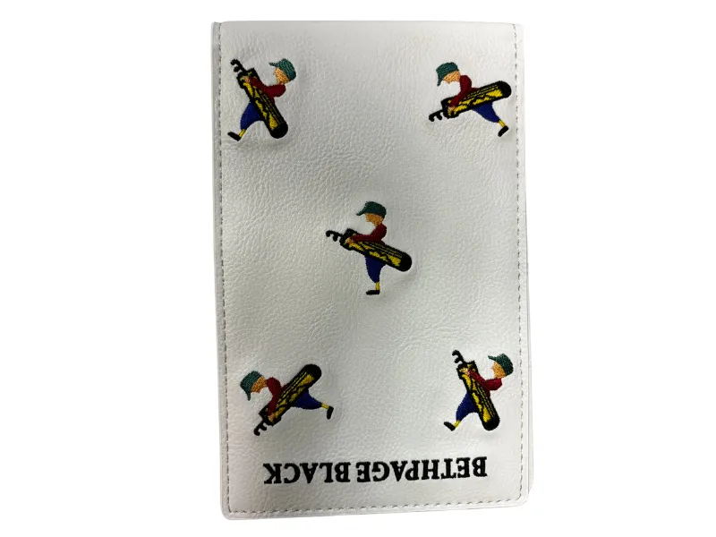 Yardage Book Holder with Bethpage Caddy Logo