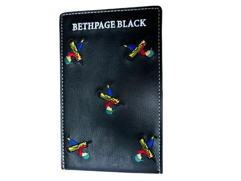 Yardage Book Holder with Bethpage Caddy Logo
