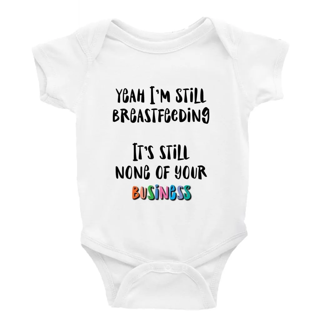 Yeah I'm still breastfeeding Multiple Colour options