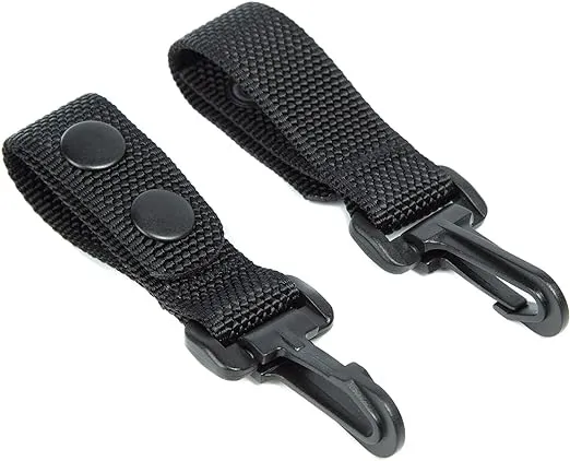 Zero North Belt Keeper With Snap Button Closure, With Key Holder
