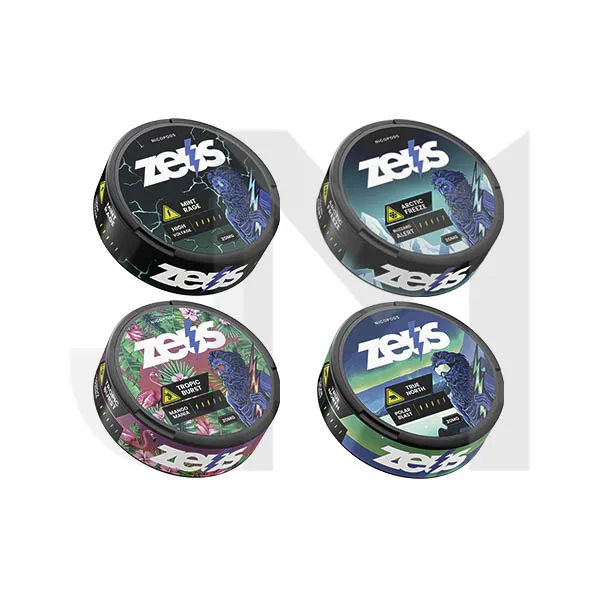 Zeus 20mg Strong Nicotine Pouches - 20 Pouches