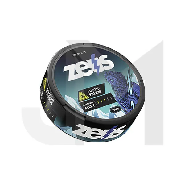 Zeus 20mg Strong Nicotine Pouches - 20 Pouches