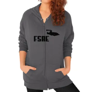 Zip Hoodie (on woman)