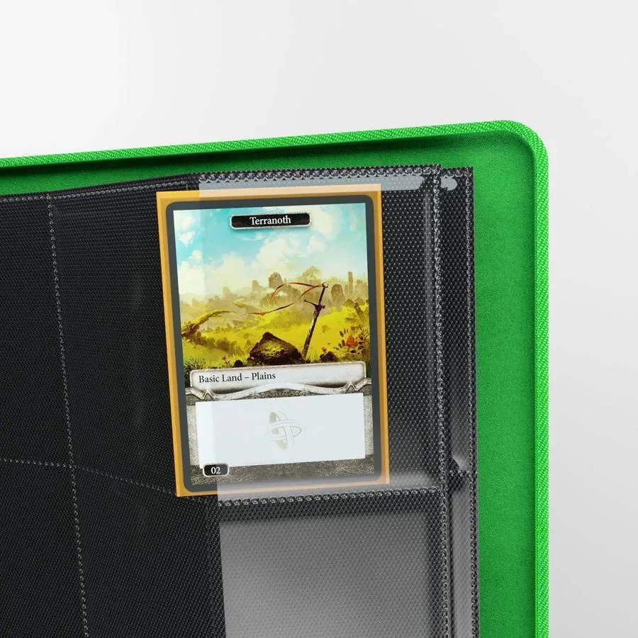 Zip-Up Album 8-Pocket Green