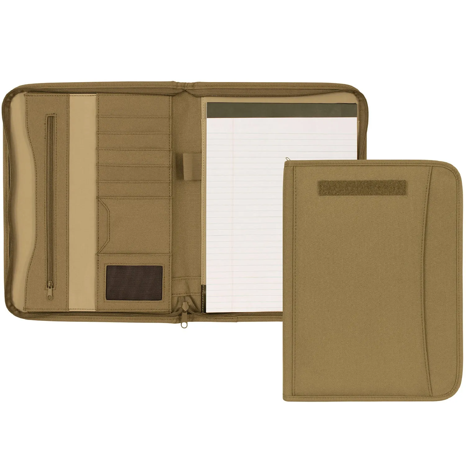Zippered Padfolio - Coyote