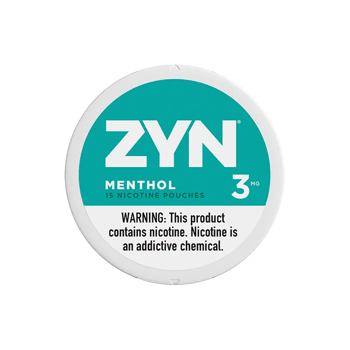Zyn Nicotine Pouches Menthol